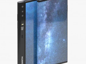 Huawei Mate X truccato Modello 3D