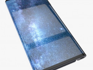 huawei mate x rigged 3D 模型
