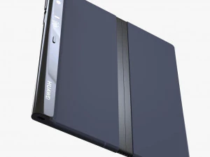 huawei mate x rigged 3D Model