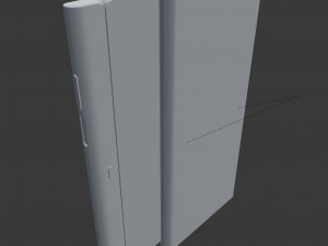 huawei mate x rigged 3D 模型