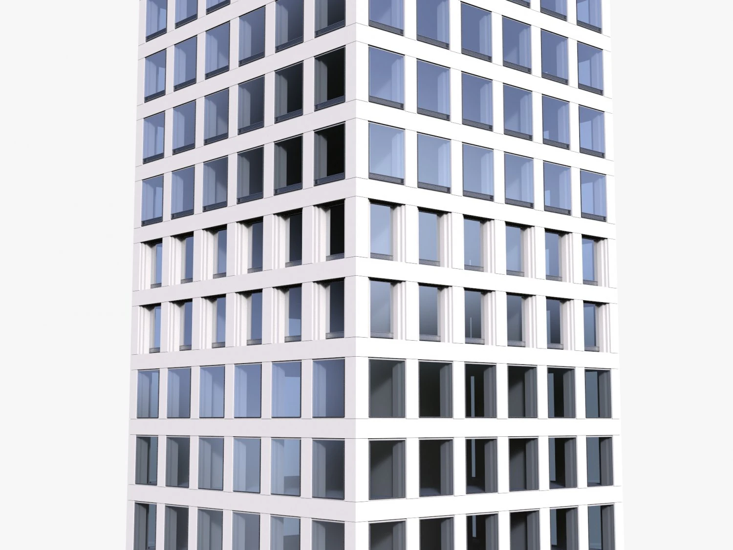 432 park avenue 3D Model .c4d .max .obj .3ds .fbx .stl .blend