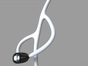 a man with a lantern 3D Model