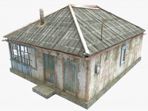 покинутий будинок 3D Модель