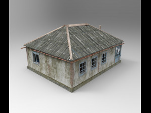 abandoned house 3D-Modell
