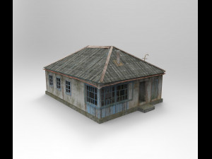 abandoned house 3D-Modell