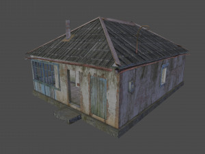 abandoned house 3D-Modell