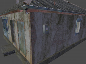 abandoned house 3D-Modell