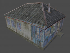 abandoned house 3D-Modell