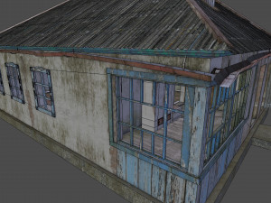 abandoned house 3D-Modell