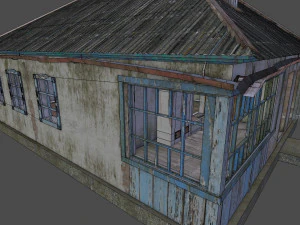 abandoned house 3D Model