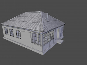 abandoned house 3D-Modell