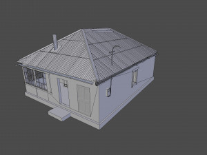abandoned house 3D-Modell