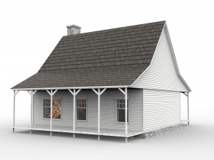 american house 3D Model
