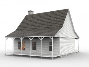 american house 3D Model