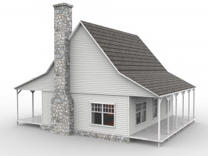 american house 3D Model