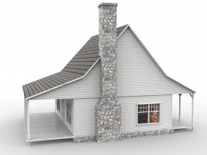 american house 3D Model