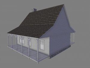 american house 3D Model