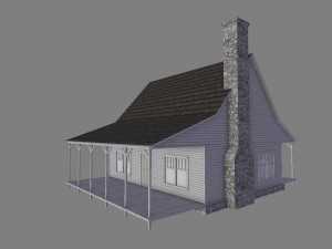 american house 3D Model
