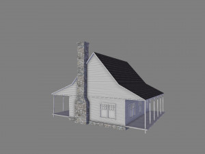 american house 3D Model