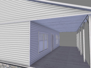 american house 3D Model