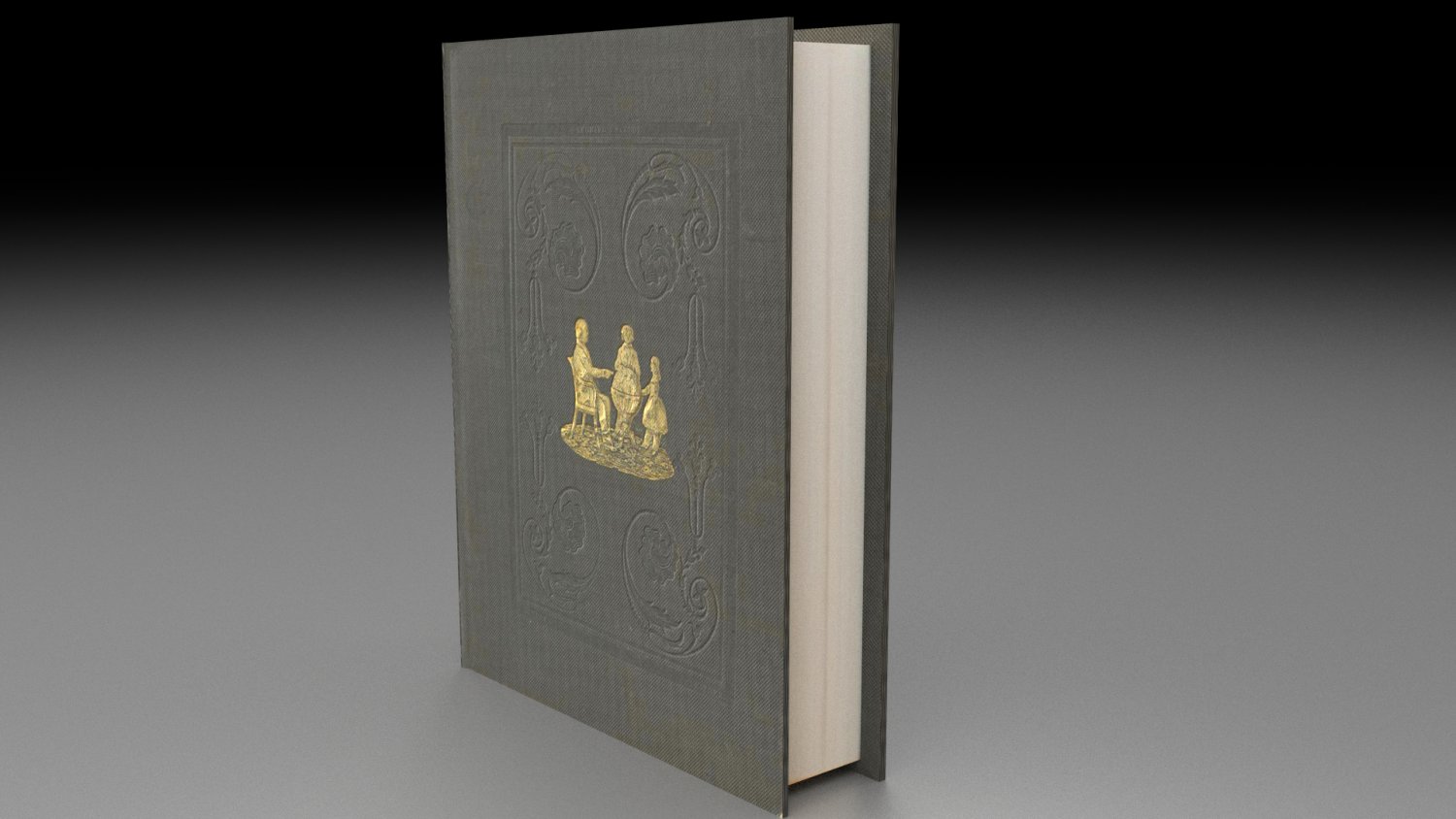 Book Low Poly Free Low Poly 3d Model