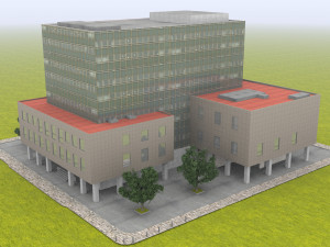building school 3Dモデル