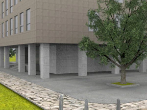 学校を建てる 3Dモデル