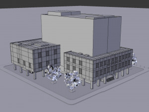 building school 3Dモデル