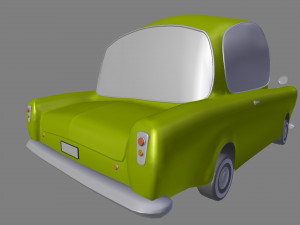 cartoon car 3D 模型