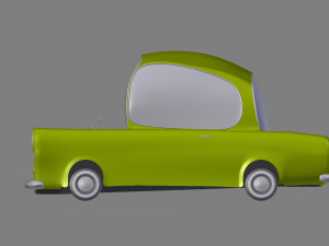 cartoon car 3D 模型