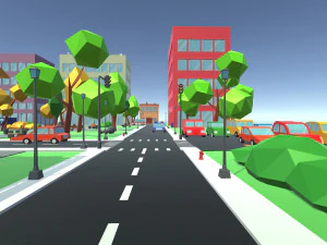 3d cartoon town pack model 3D Model
