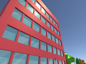 3d cartoon town pack model 3D Model