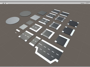 3d cartoon town pack model 3D Model