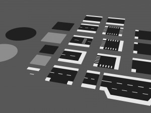 3d cartoon town pack model 3D Model