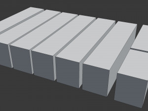 containers pack Modelo 3D