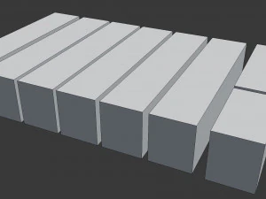 containers pack 3D Model