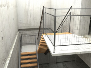 empty room Model 3D