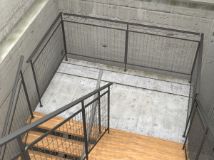 empty room Model 3D