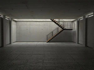 empty room 3D Model