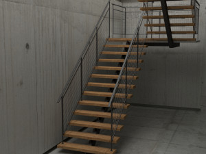 empty room Model 3D