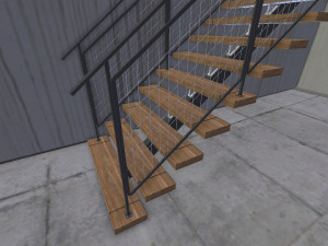 empty room Model 3D
