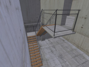 empty room Model 3D