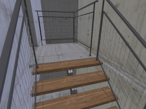 empty room Model 3D