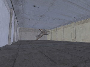 empty room Model 3D