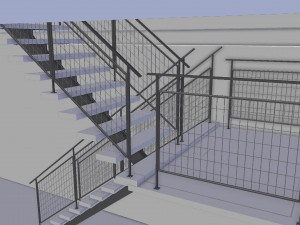 empty room Model 3D