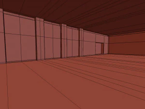 empty room 3D Model