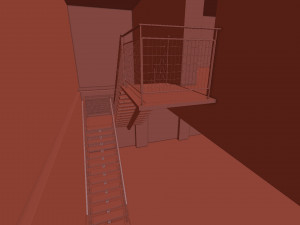 empty room Model 3D