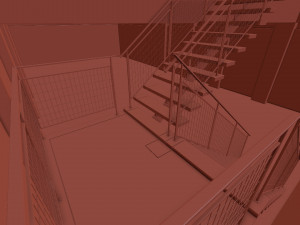 empty room Model 3D