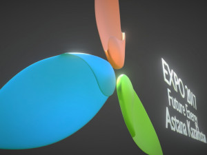 expo 2017 astana kazakhstan 3D 模型