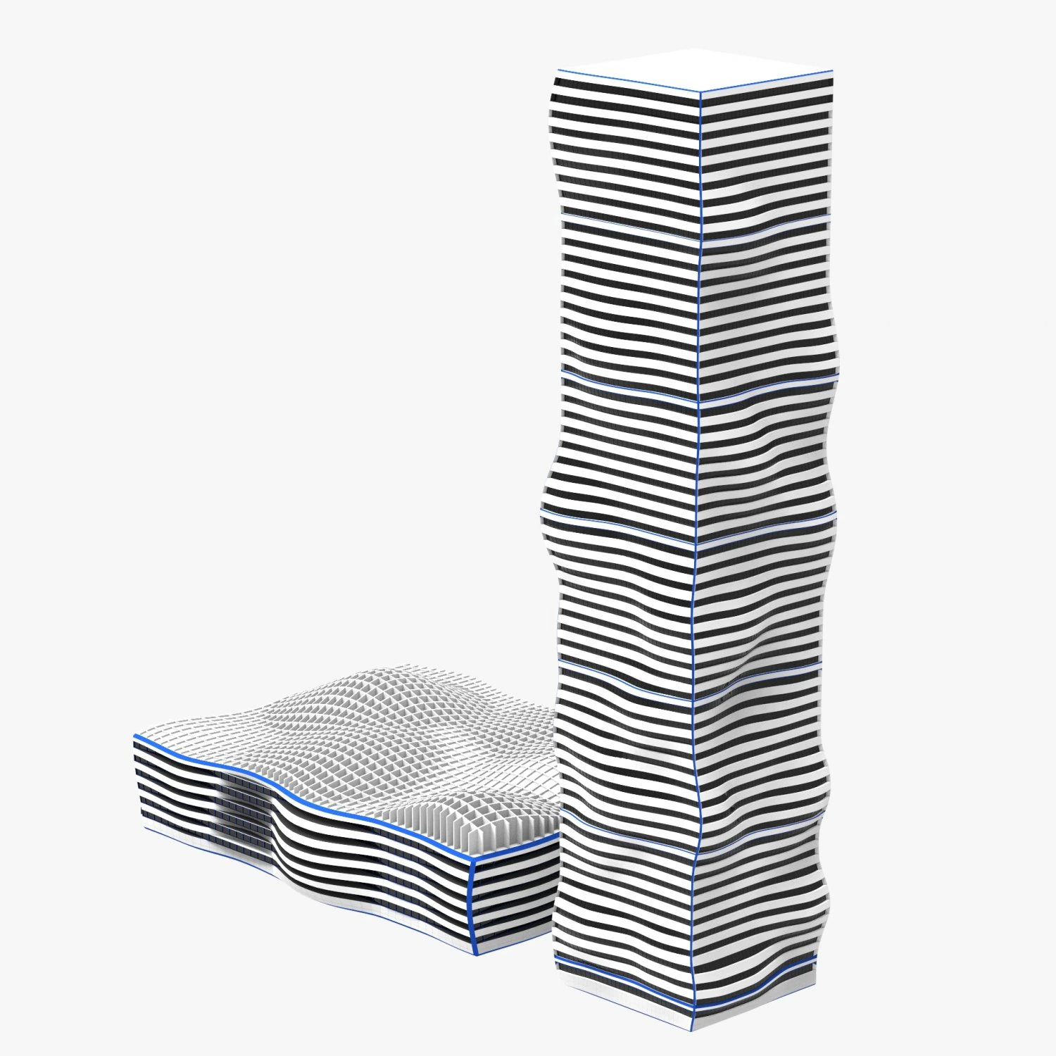 future building 3D Model .c4d .max .obj .3ds .fbx .stl .blend 